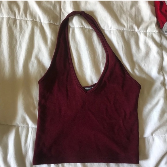 Brandy Melville Tops - Brandy Melville Halter Crop